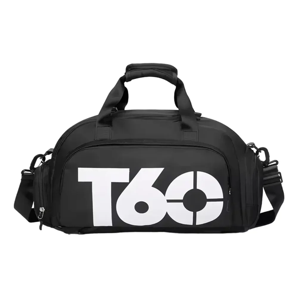 T60 Bolsa Academia Transversal Preto
