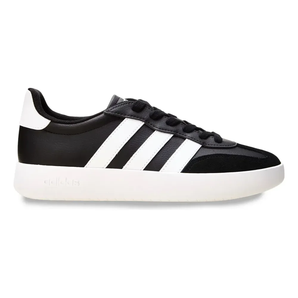✨Tênis Masculino Barreda adidas Preto E Branco Liso 42 Br✨️