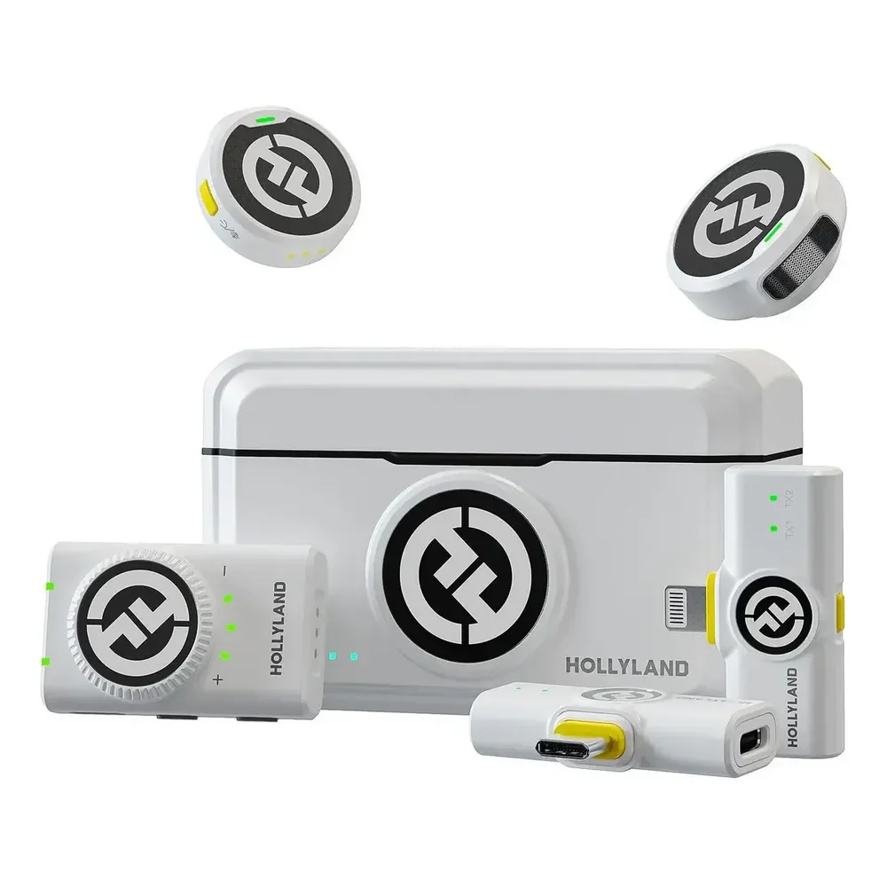 Microfone Hollyland Lark M2 Lark M2 Combo Branco Branco