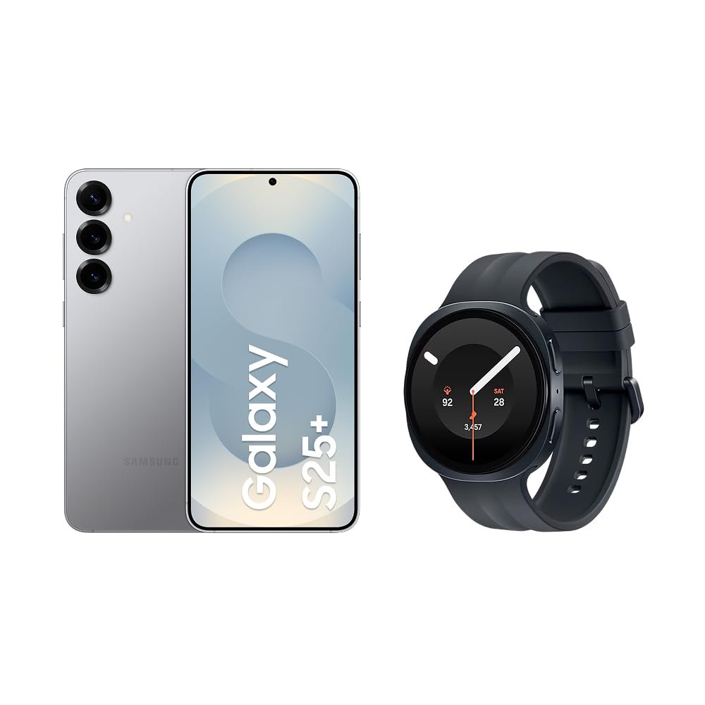 ✨Samsung Combo Galaxy S25+ 512GB Prata + Galaxy Watch9 BT 44mm Grafite✨️