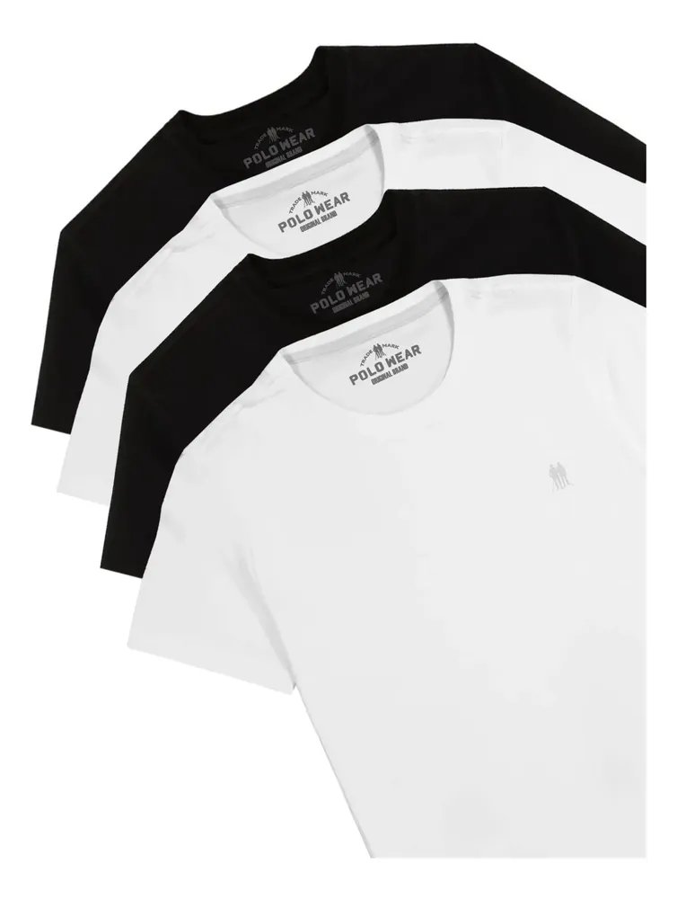 Kit 4 Camisetas Masculinas Polo Wear Sortido (P ao GG)