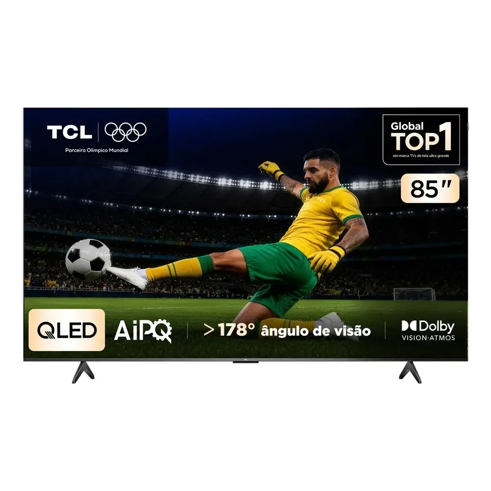 Smart TV TCL 85 Polegadas QLED 4K
