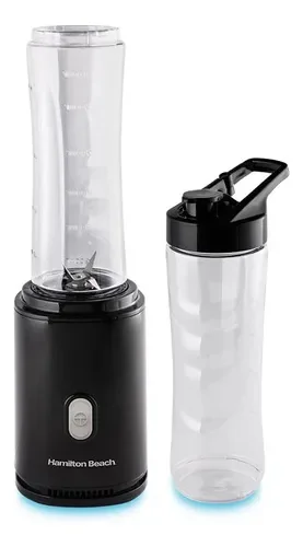 Liquidificador Hamilton Beach Portátil Individual 600mL Tritan Preto