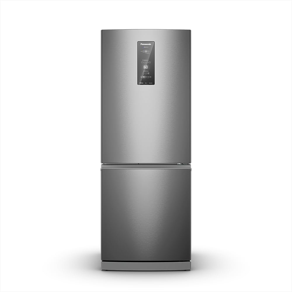 Geladeira Panasonic BB64PV2XC Frost Free Inverter 475L Aço Escovado Bivolt
