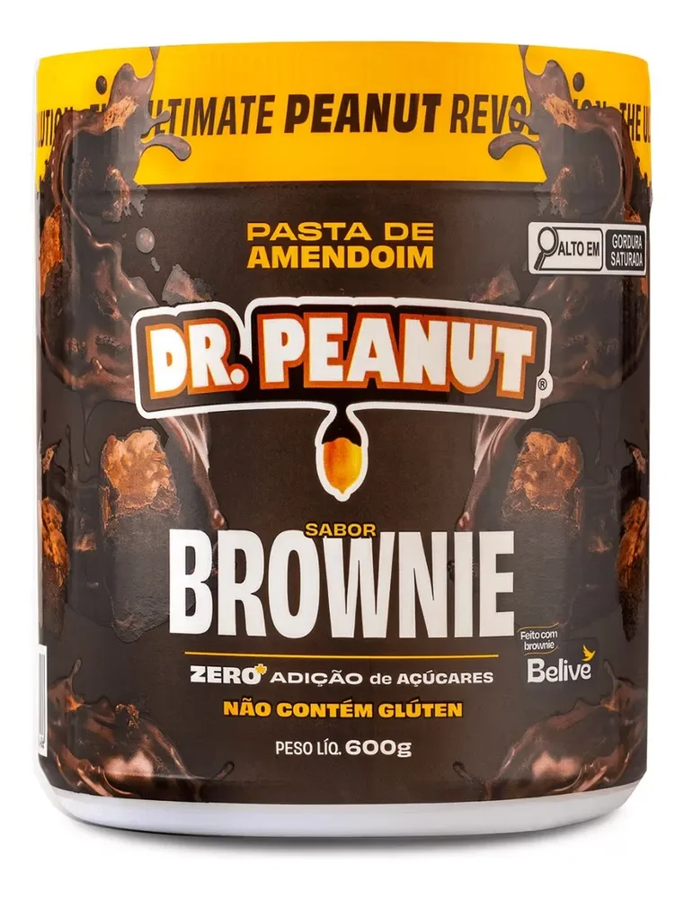 Pasta De Amendoim Com Whey Protein 600g