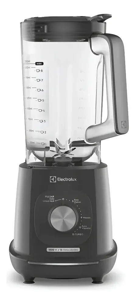 Liquidificador Electrolux 1500w 3,2L 15 Velocidades Ebl1500 127V
