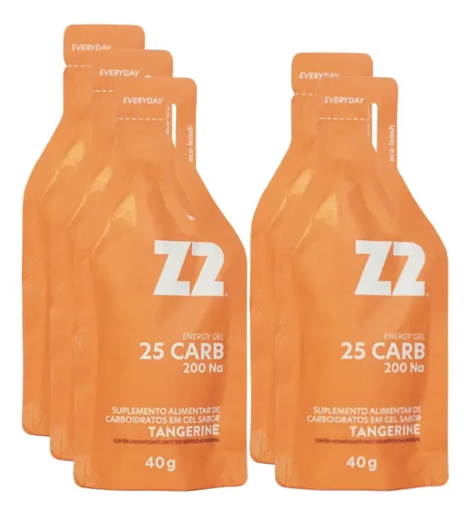 Energy Gel Z2 Tangerine Box 5 Unidades Sachê 40g
