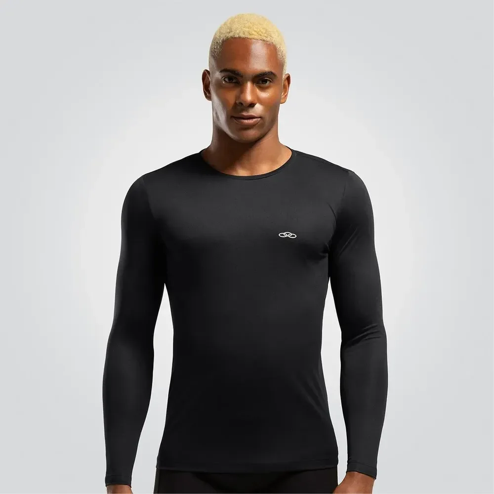 Camiseta Academia Masculina Essential Manga Longa Olympikus