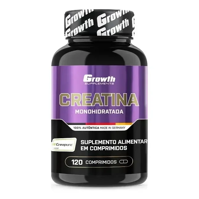 Creatina Creapure 120 Comprimidos Growth Supplements
