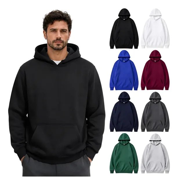 Blusa Canguru Liso Fleece