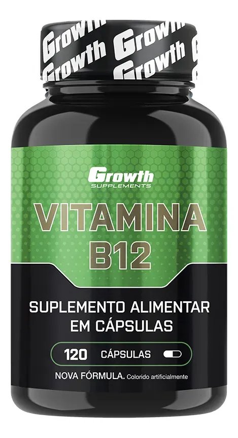 Vitamina B12 120 Caps Growth Supplements