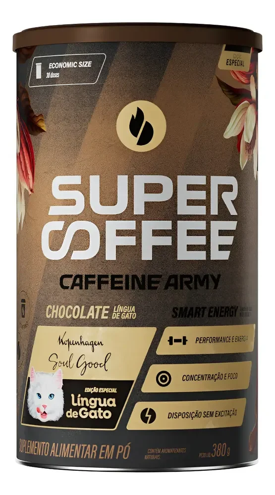 SuperCoffee Caffeine Army Economic Size 380g