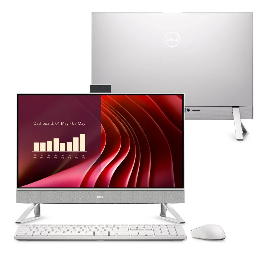 Computador Dell 24 All-in-one EC24250 23.8" IPS Full HD 13ª Gen Intel Core i5 8GB 512GB SSD Win 11…