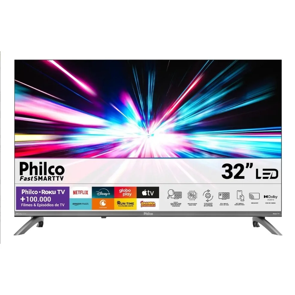 Smart Tv 32 Philco Roku Tv Hdr10