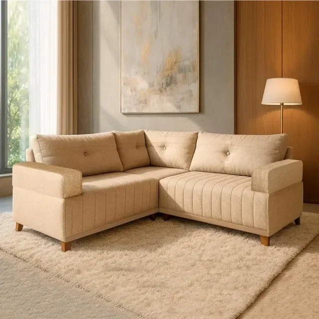 Sofá De Canto Canto Leona Plus 354 cm x 82 cm x 60 cm Bom Pastor (4 cores)