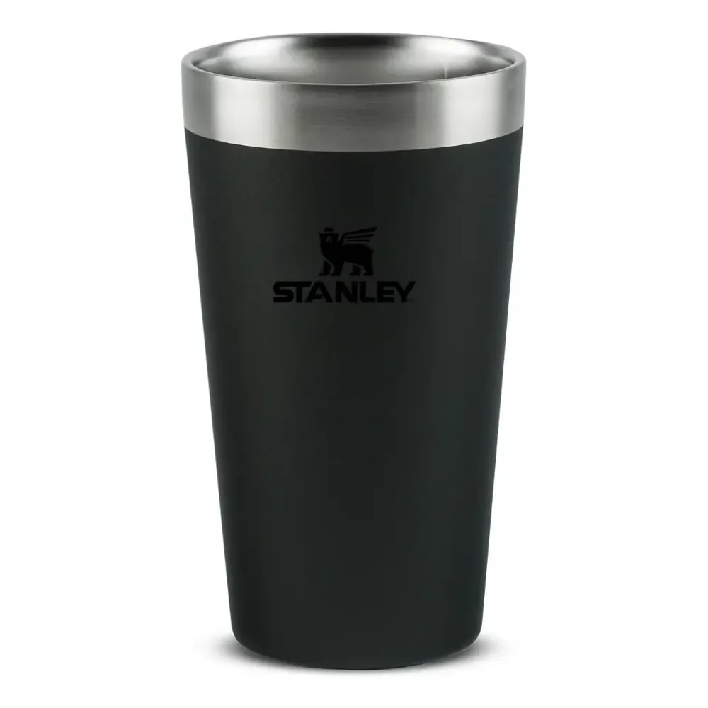 ✨Copo Térmico Para Cerveja Stanley Pint Adventure Black 2.0 354ml Liso✨️