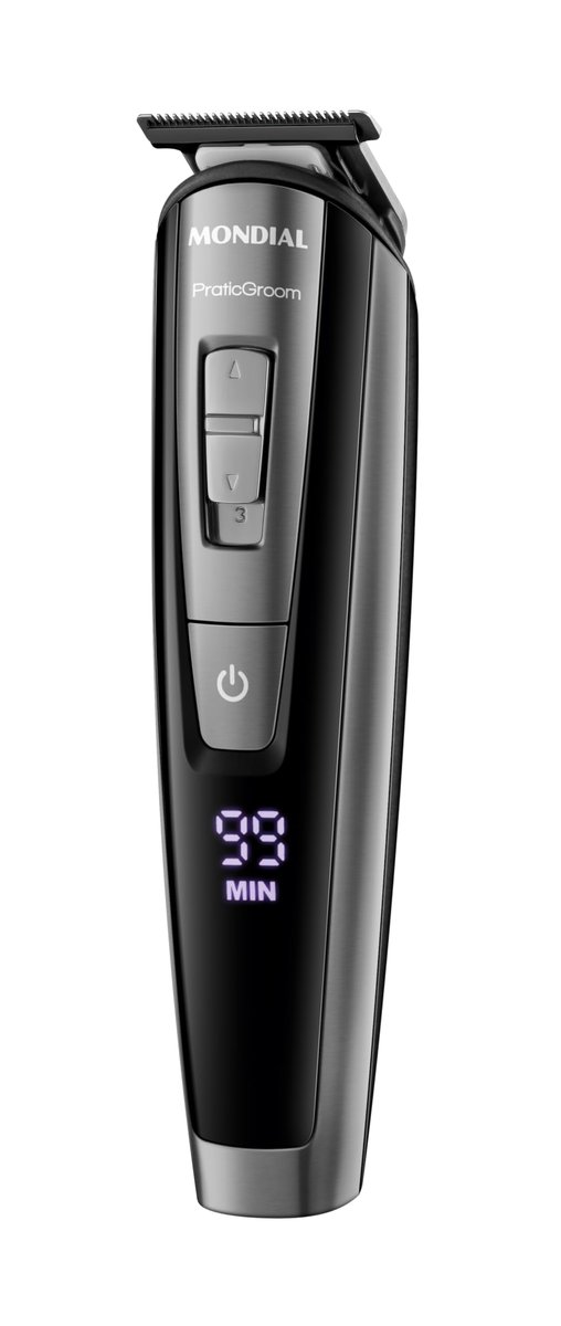 MONDIAL Aparador de Pelos PraticGroom, Preto, Bivolt - BG-09