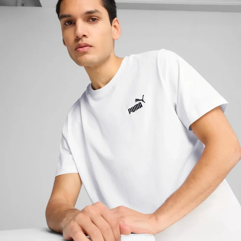 Camiseta Masculina Essentials Small Logo Puma