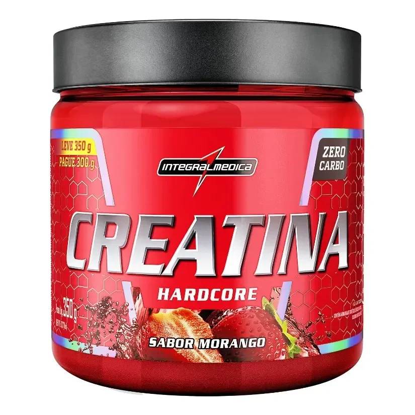 ✨Creatina Sabor Morango 350g Integralmedica✨️