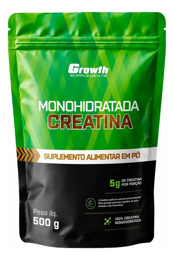 Creatina Monohidratada 500g Pouch