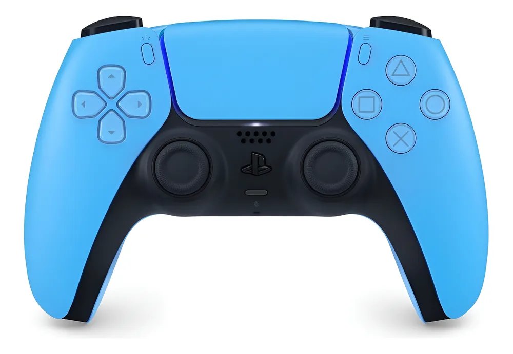 Controle DualSense Sem Fio PlayStation 5 Joystick Starlight Blue Sony