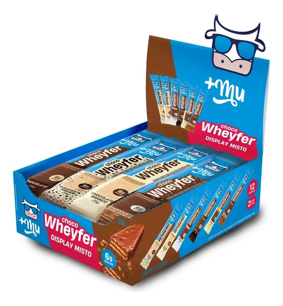 ✨Mu Chocowheyfer Mixed Box 12 unidades de sabores mistos✨️