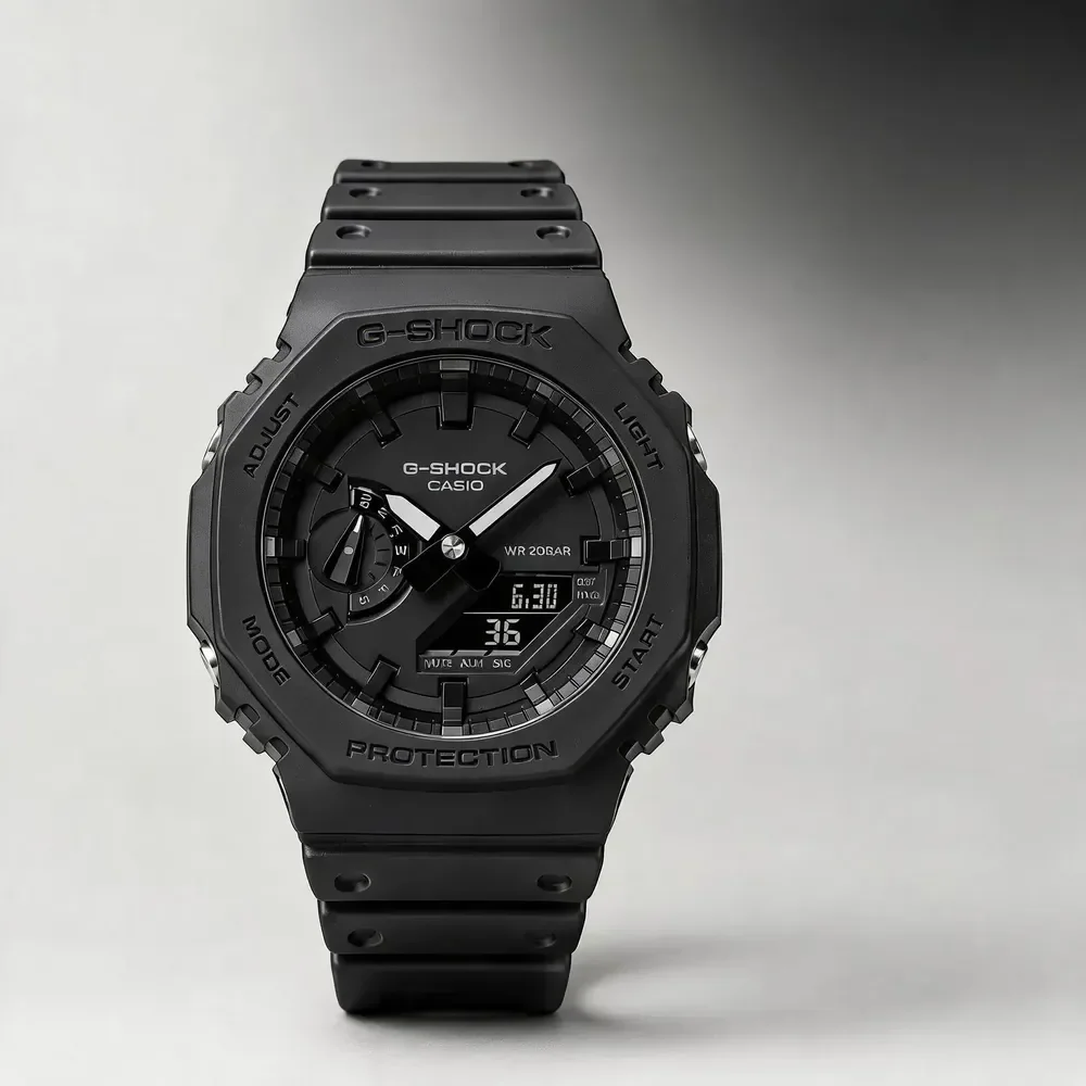 Relógio Casio G-Shock Masculino Carbon GA-2100-1A1DR