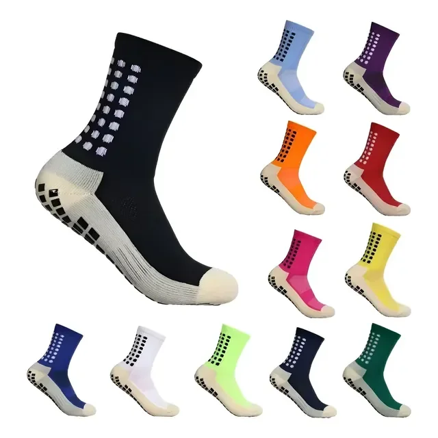 Kit 3 Pares Meia Antiderrapante Esportiva