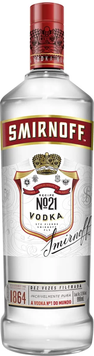 🛒Sminorff Vodka Nº 21 998ml