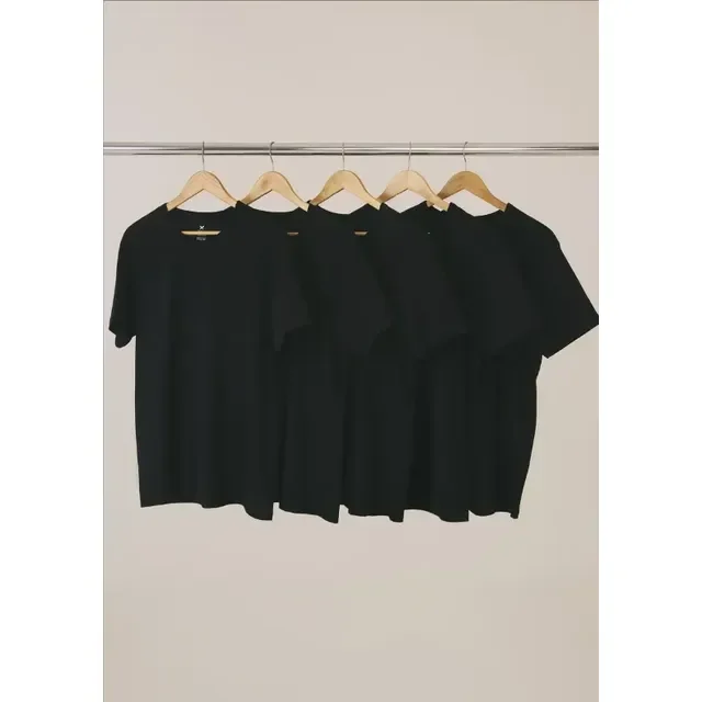 Kit 5 Camisetas Hering Básica
