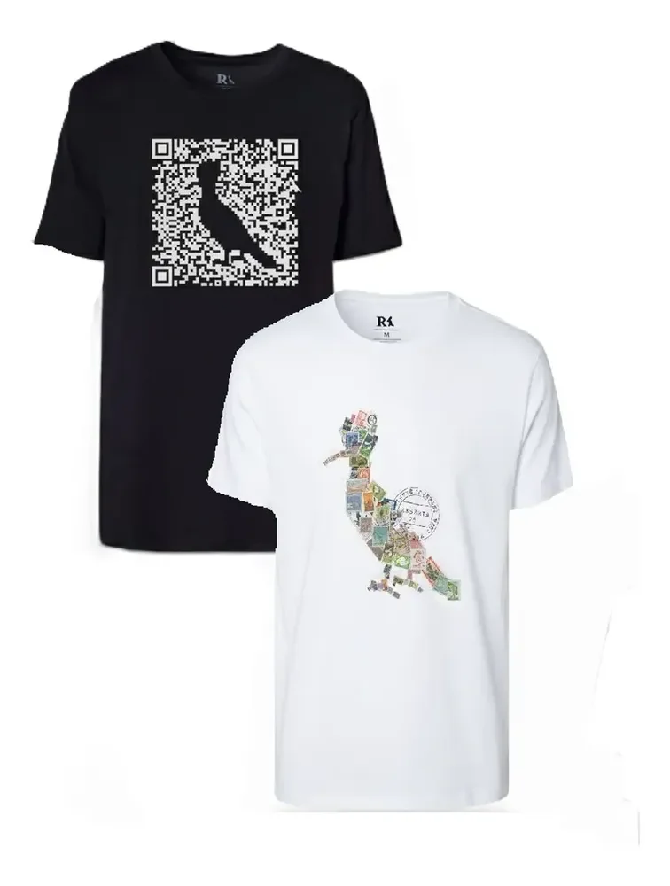 Kit 2 Camisetas Algodao Estampa Picapau Reserva