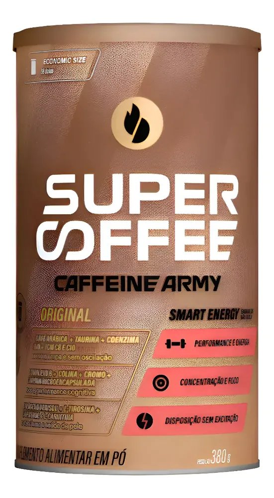 Supercoffee Economic Size (380g) Super Coffee Caffeine Army