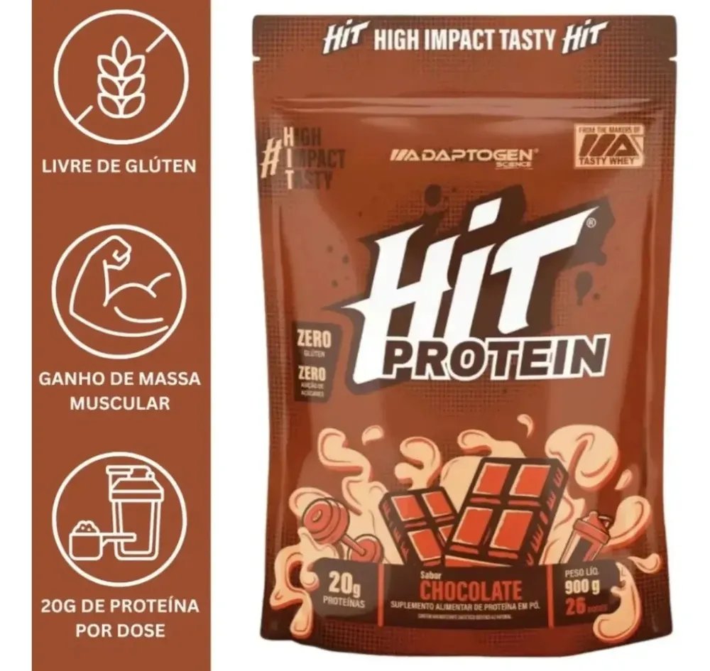 Whey Protein Adaptogen Hit Chocolate Proteina