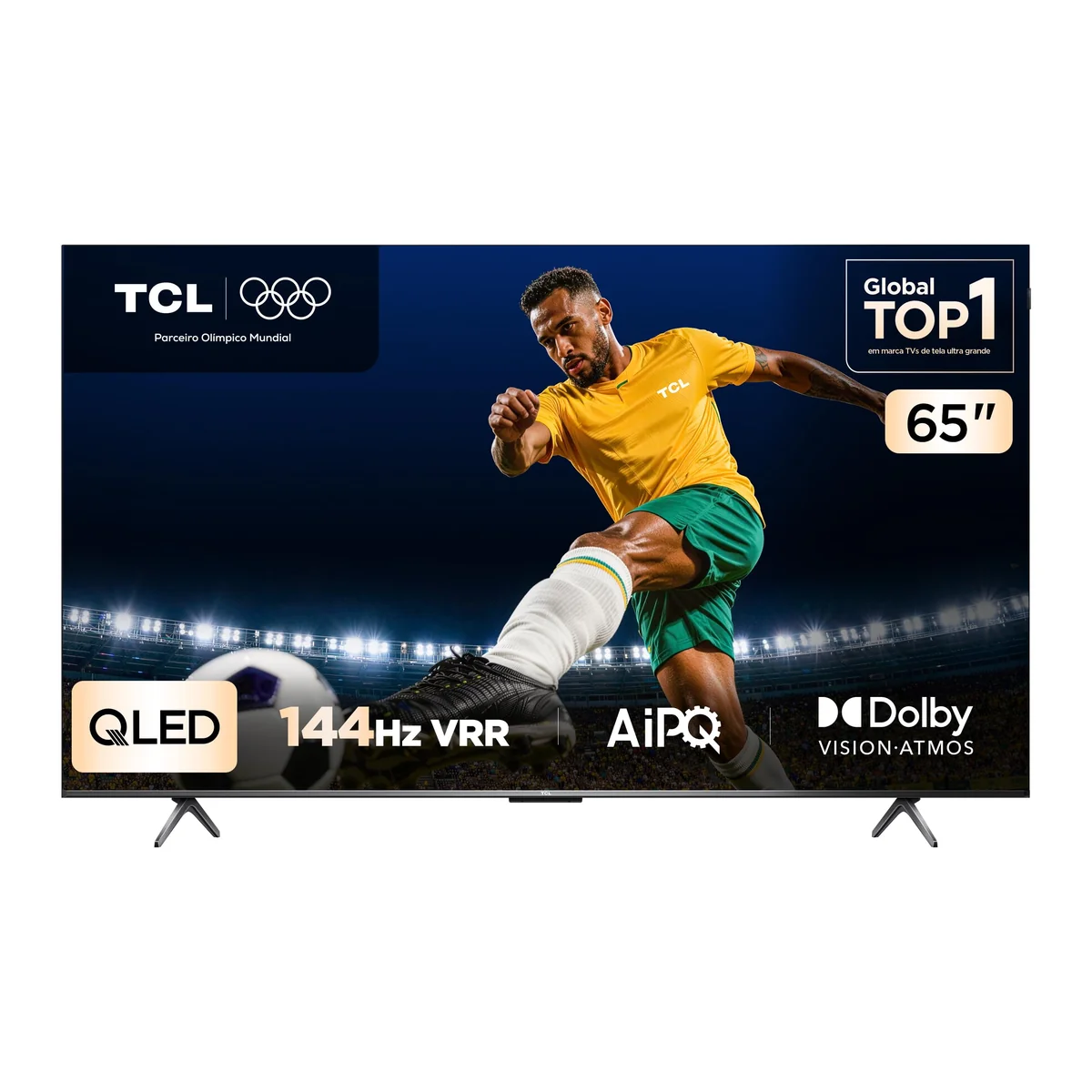 Tcl QLED Smart TV 65” 65P8K 4K Uhd Google TV