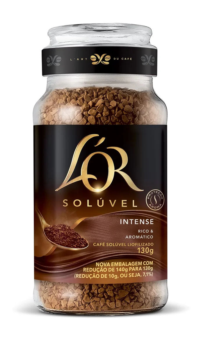 L'OR, Café Solúvel Classique Pote de Vidro 130g