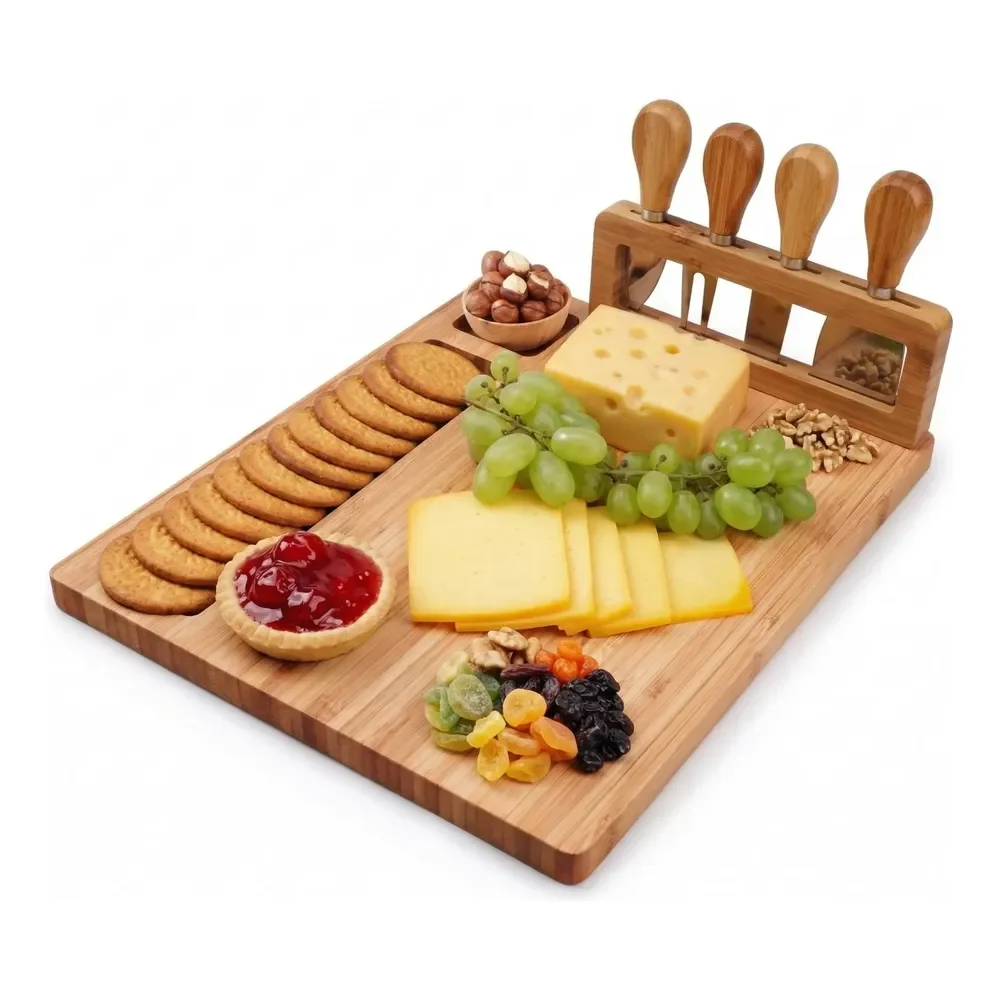 Tabua Qijos E Frios + Kit Espátulas 04 Peças