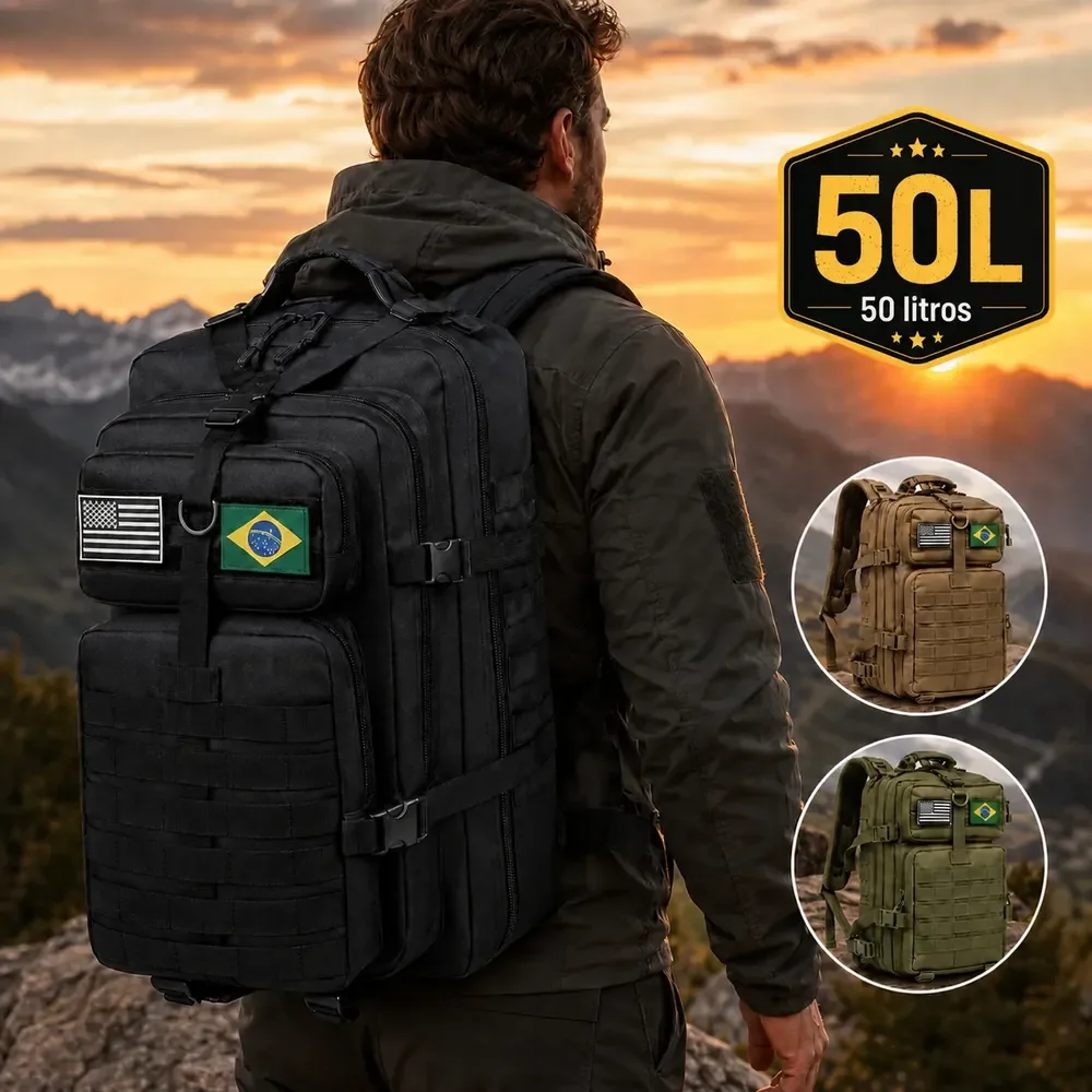 Mochila Impermeável 50L
