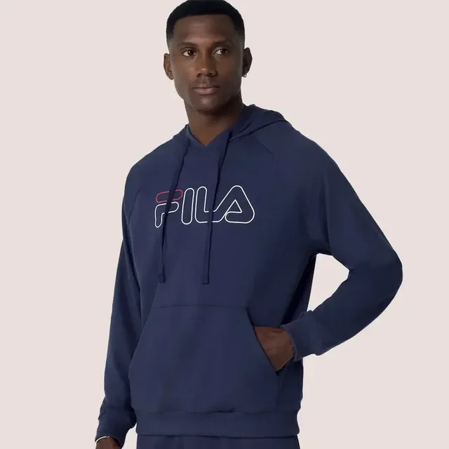 Moletom Fila Masculino Letter Outline