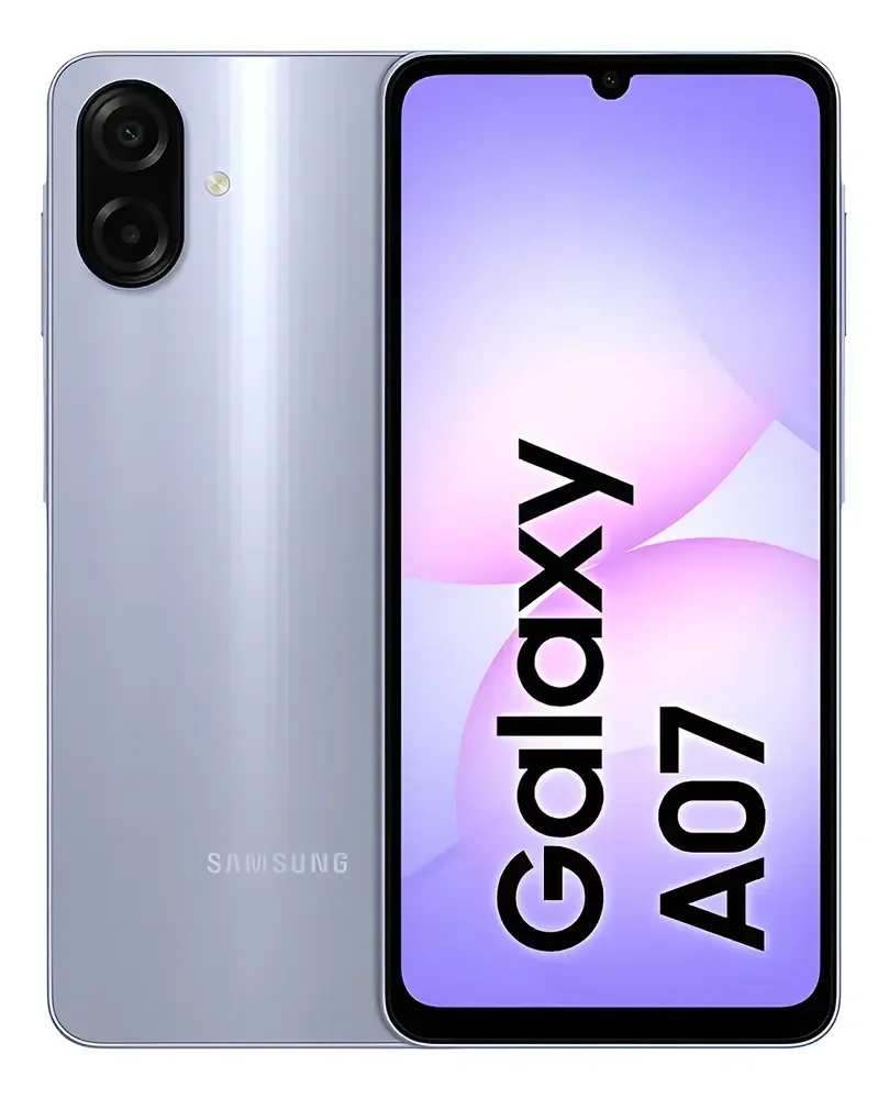📲 Celular Samsung Galaxy A07 256gb, 8gb, Câmera 50mp, Tela 6.7 , Proteção Ip54, Processador 6nm - Violeta