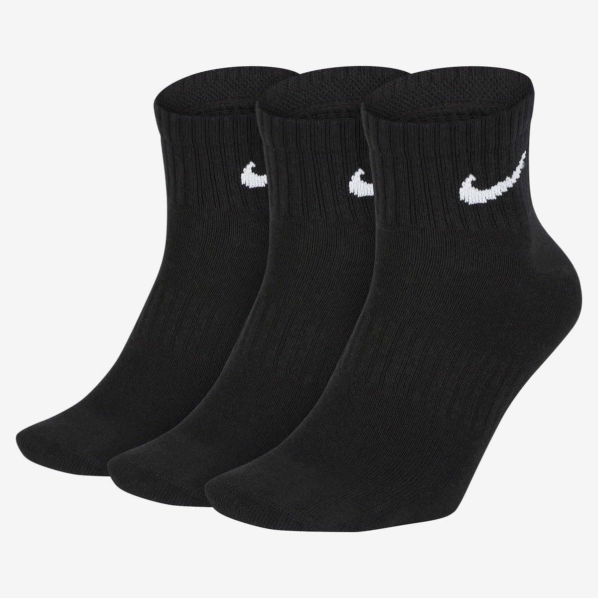 Kit com 3 Pares de Meias Nike Everyday Lightweight