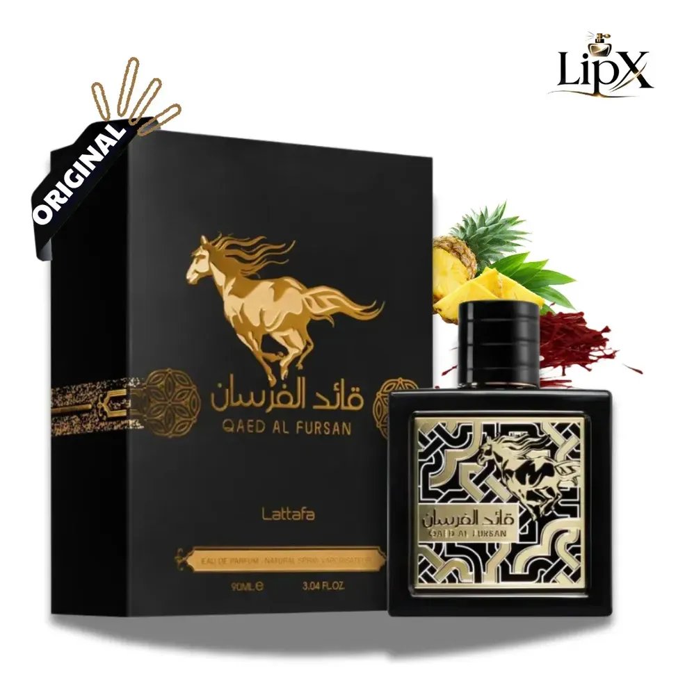 Perfume Árabe Lattafa Qaed Al Fursan EDP 90ml