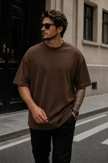 Camiseta Oversized 100% Algodão (5 cores)