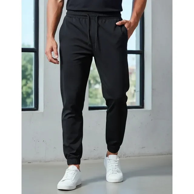 Calça Tactel Masculina Jogger Com Elastano Academia Treino