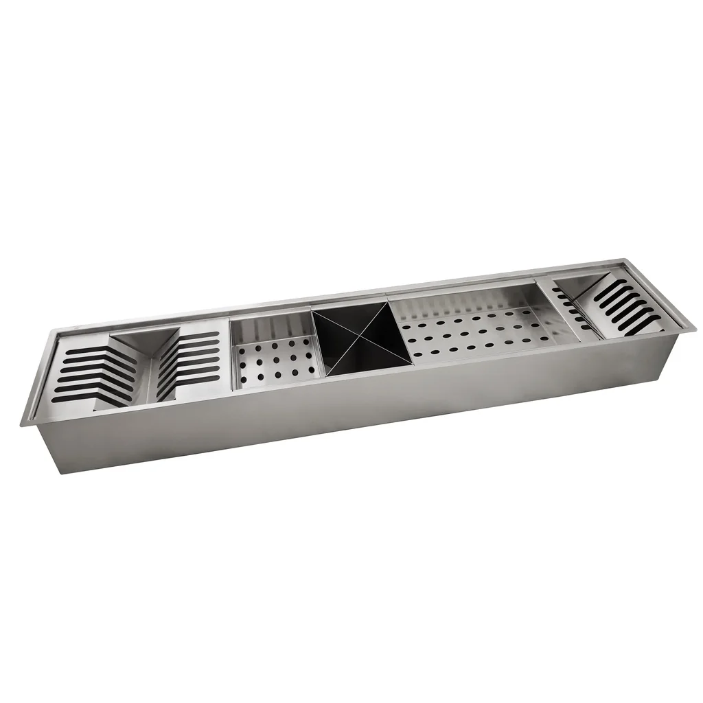 ✨Canal Úmido Organizador Calha De Cozinha em Aço Inox