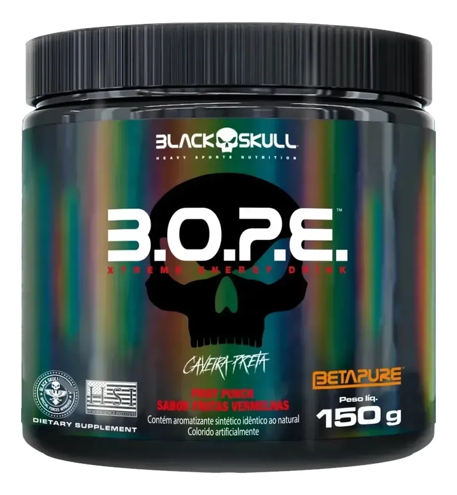 Pré Treino Black Skull B.o.p.e. 150g P