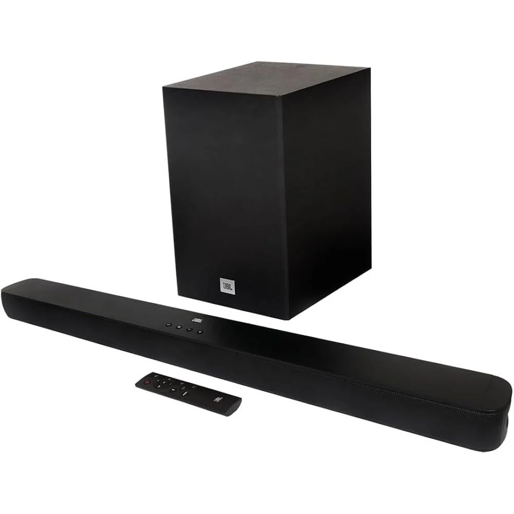 Soundbar JBL Bluetooth, Cinema SB180, 2.1 Canais, Subwoofer de 6,5" Sem Fio 110W RMS