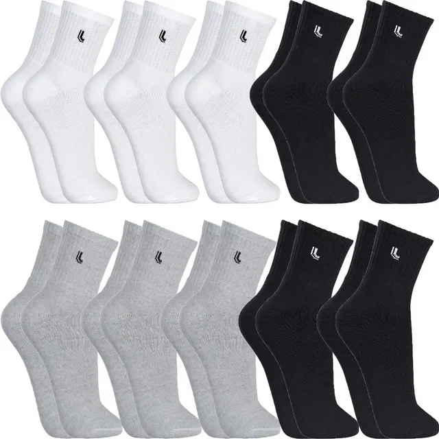 Kit 10 Pares Meias Lupo Cano Médio