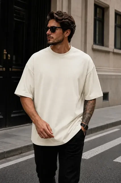 Camiseta Oversized 100% Algodão