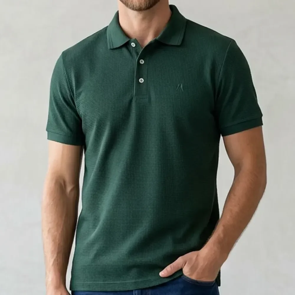 Polo Piquet Texturizada Polo Wear
