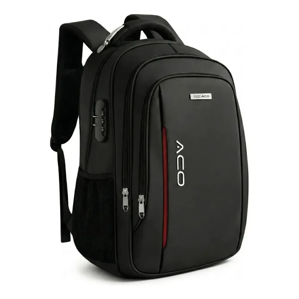 ⚫️ Mochila Notebook 17 Impermeável Anti Furto USB Trabalho Grande 35L Reforçada Executiva